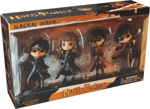 پک چهارتایی اکشن فیگور هری پاتر و هرمیون با اکسسوری (برند Magical Magic)