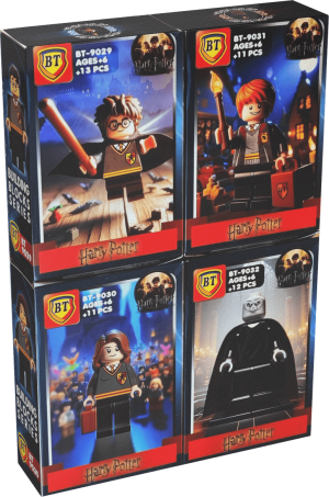 پک 4 عددی لگو شخصیت های هری پاتر