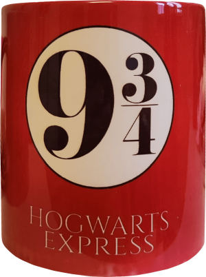 ماگ سرامیکی طرح سکوی ۹ و سه چهارم هری پاتر