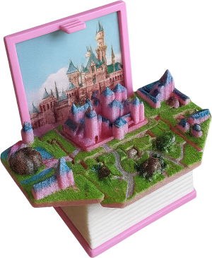 جاکلیدی بازشو هاگوارتز صورتی