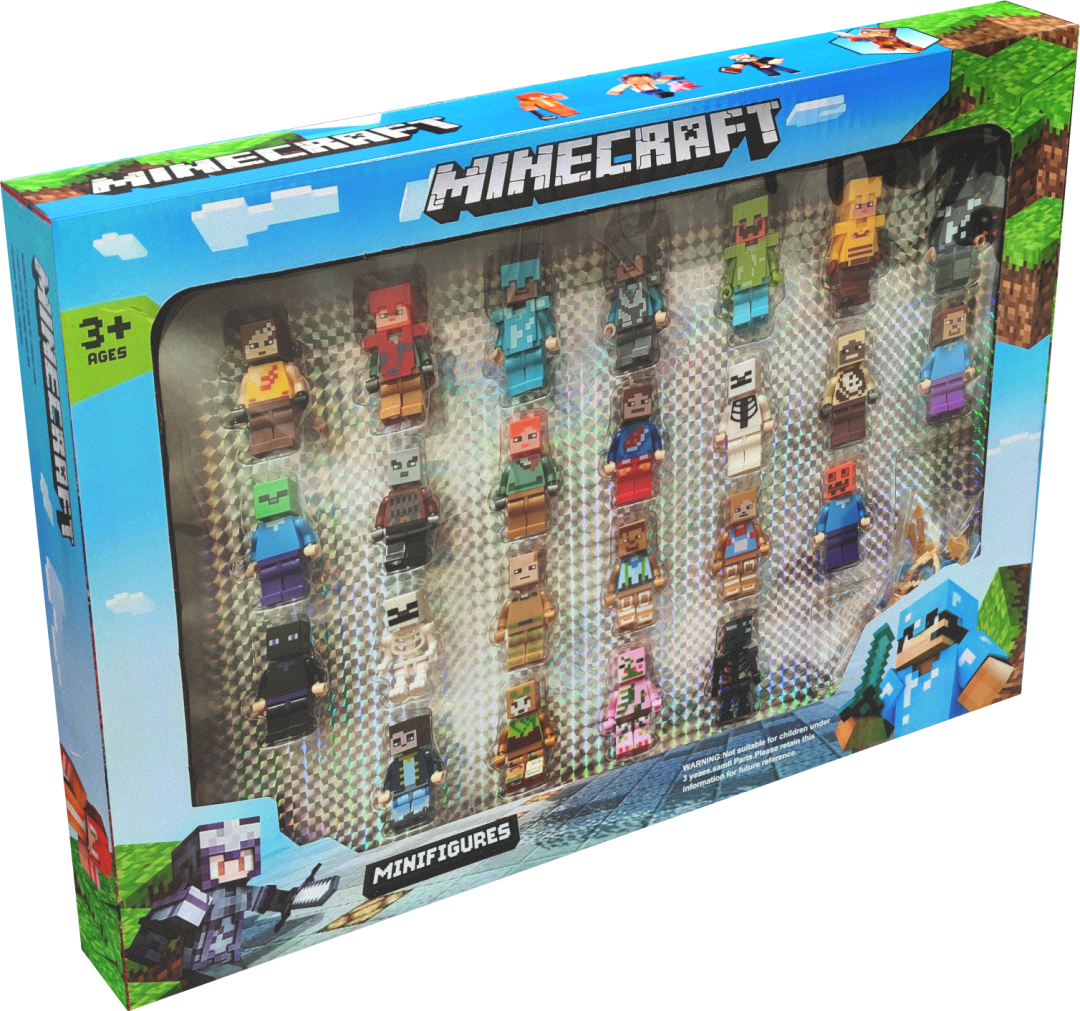 لگو مینی فیگور 24 عددی ماینکرفت