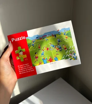 پازل طرح زمین فوتبال