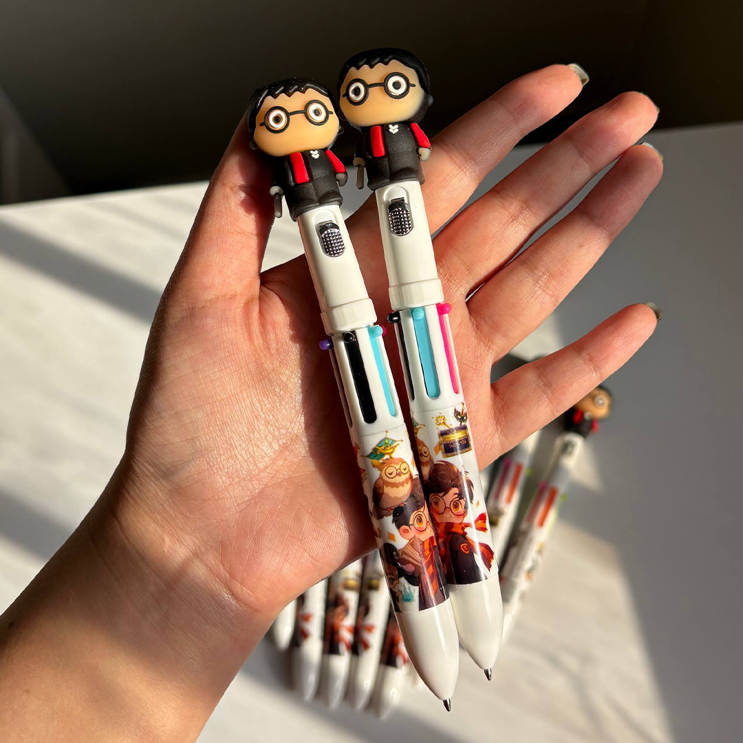 خودکار 6 رنگ هری پاتر