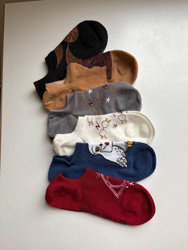 جوراب ساق کوتاه 6 تایی هری پاتر - Image 26