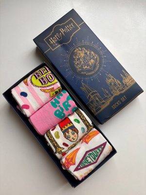 جوراب 4 عددی فانتزی هری پاتر