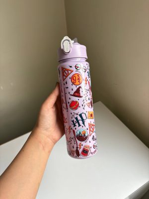 قمقمه بنفش طرح هری پاتر